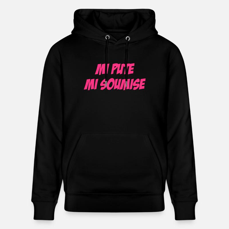 Mi Pute Mi Soumise - Sweat à capuche bio CRUISER Stanley/Stella Unisexe - noir