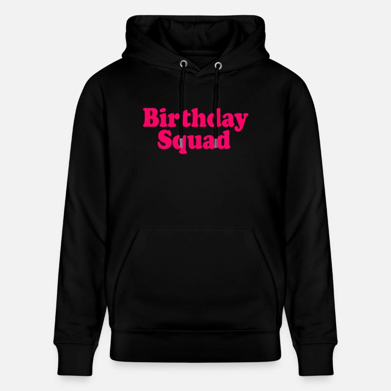 Birthday squad - Sweat à capuche bio CRUISER Stanley/Stella Unisexe - noir