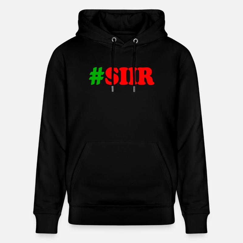 Siir sir - Sweat à capuche bio CRUISER Stanley/Stella Unisexe - noir