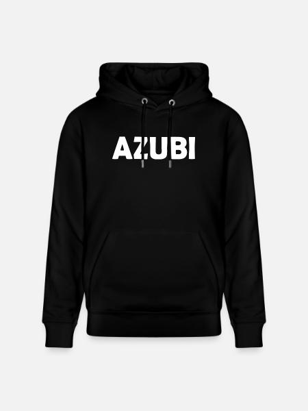 Azubi - Stanley/Stella Unisex Bio-Hoodie CRUISER  - Schwarz