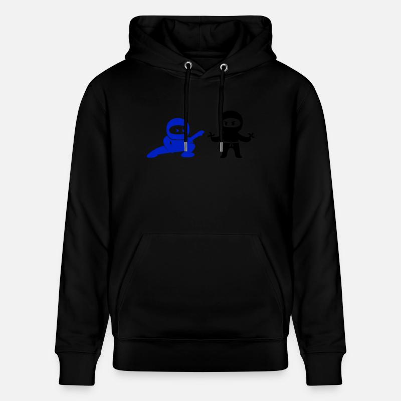 Ninjas - Sweat à capuche bio CRUISER Stanley/Stella Unisexe - noir