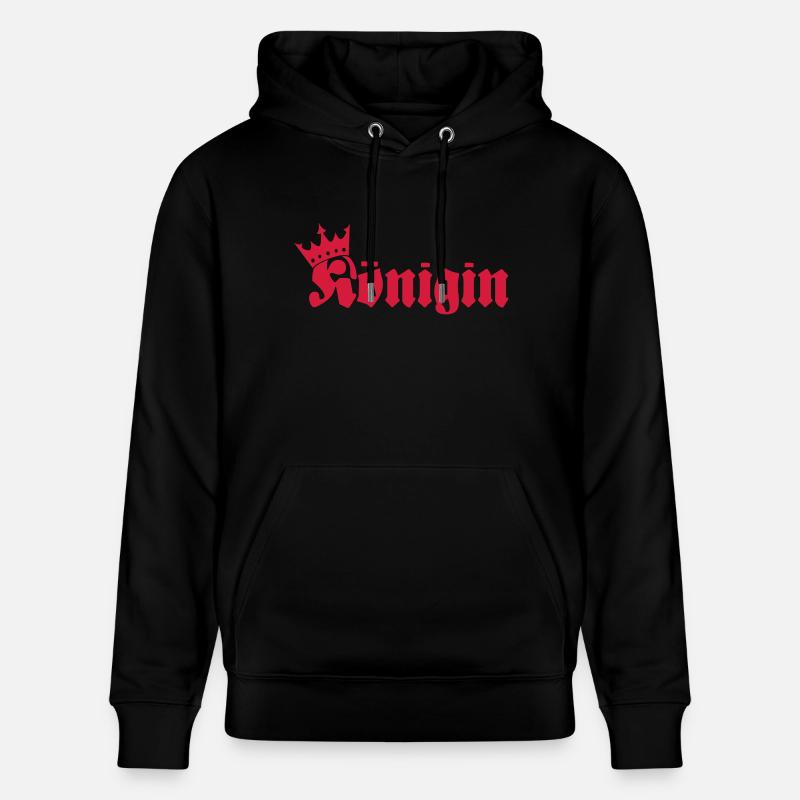 Königin - Sweat à capuche bio CRUISER Stanley/Stella Unisexe - noir
