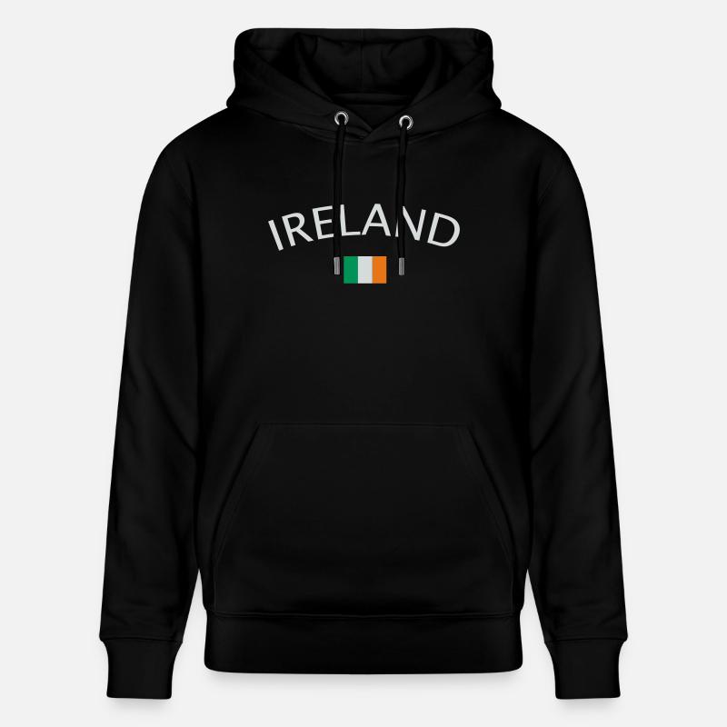 ireland - Sweat à capuche bio CRUISER Stanley/Stella Unisexe - noir