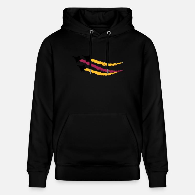 F22 Raptor - Stanley/Stella Unisex Bio-Hoodie CRUISER  - Schwarz