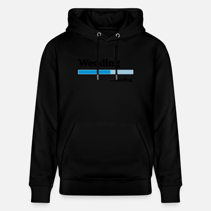 Wedding loading - Stanley/Stella Unisex Bio-Hoodie CRUISER  - Schwarz