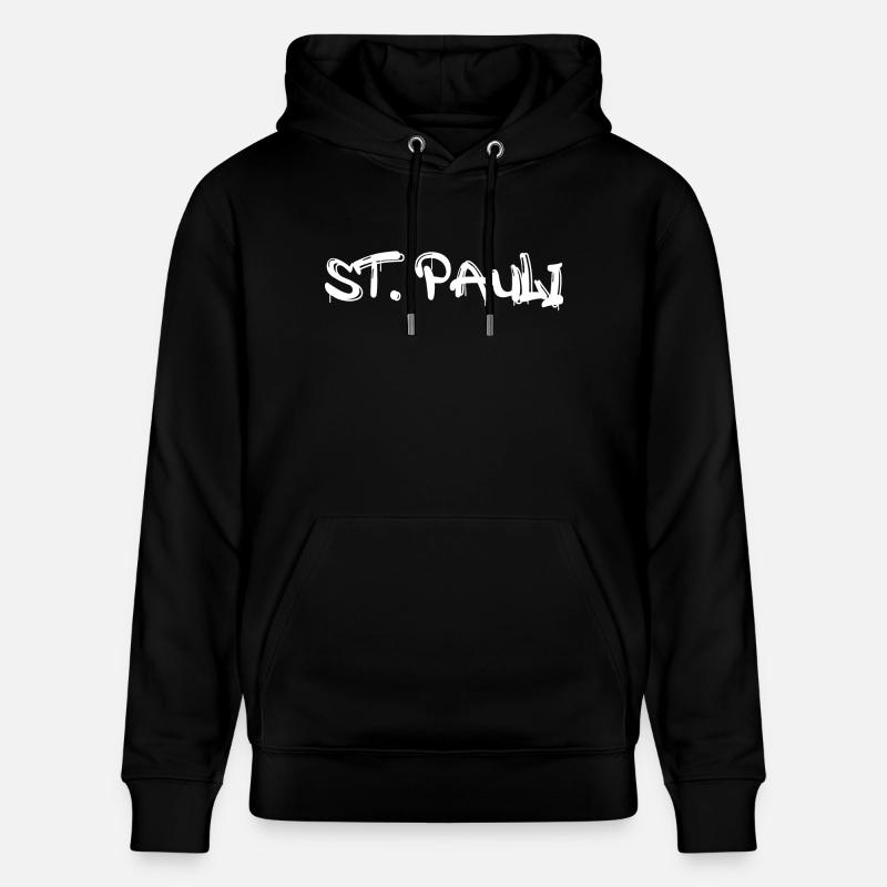 St. Pauli Hambourg - Sweat à capuche bio CRUISER Stanley/Stella Unisexe - noir