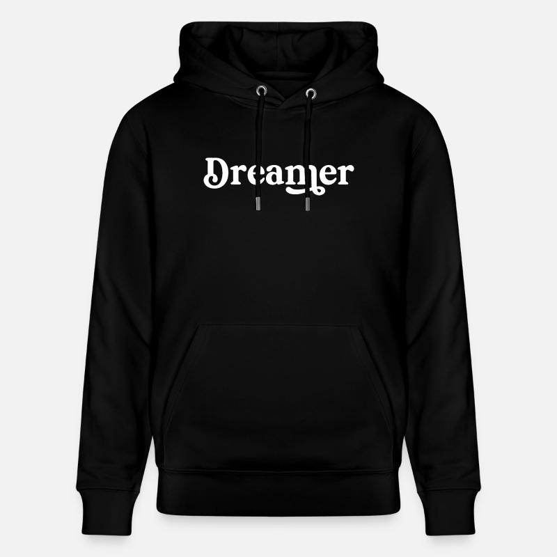 Träumer Glaube an deine Träume - Stanley/Stella Unisex Bio-Hoodie CRUISER - Schwarz