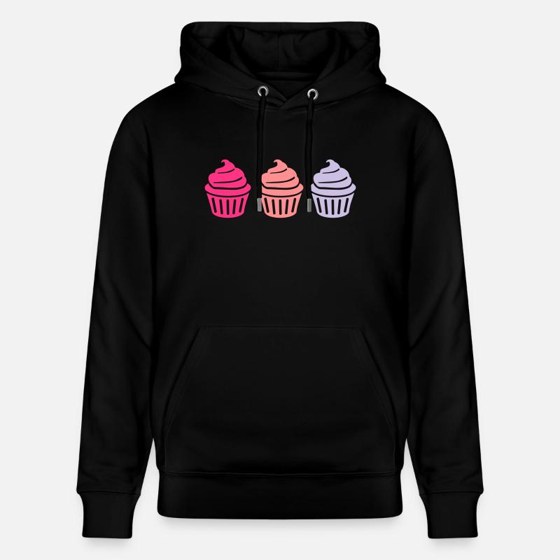 Cupcake - Sweat à capuche bio CRUISER Stanley/Stella Unisexe - noir