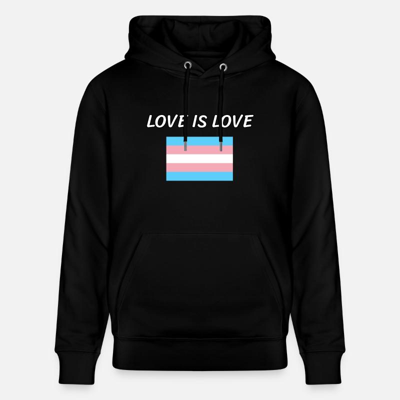 L’amour est l’amour - Sweat à capuche bio CRUISER Stanley/Stella Unisexe - noir