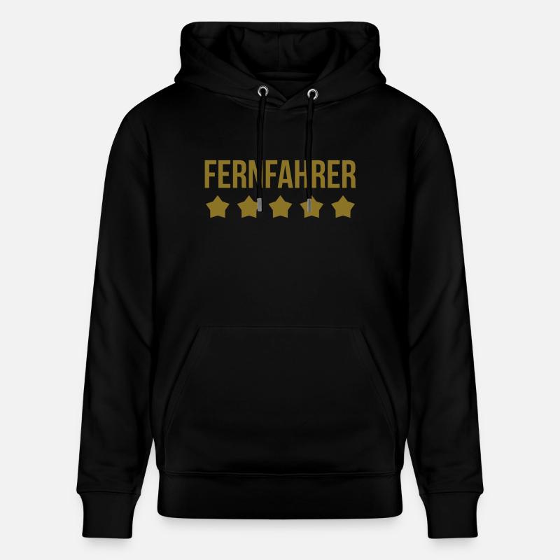 Fernfahrer - Sweat à capuche bio CRUISER Stanley/Stella Unisexe - noir