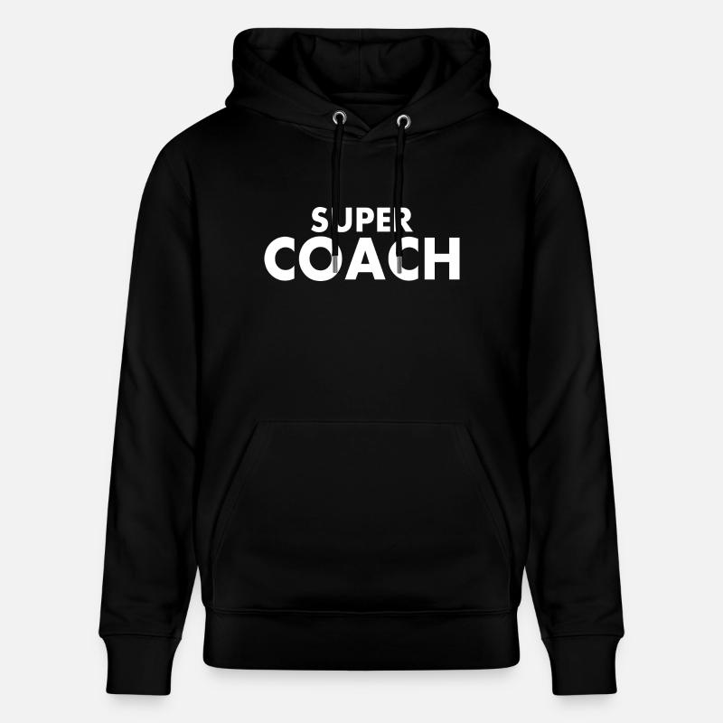 Coach - Sweat à capuche bio CRUISER Stanley/Stella Unisexe - noir