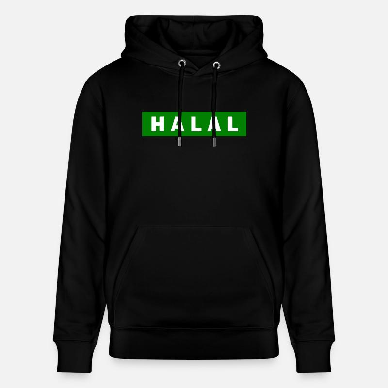 Halal - Sweat à capuche bio CRUISER Stanley/Stella Unisexe - noir