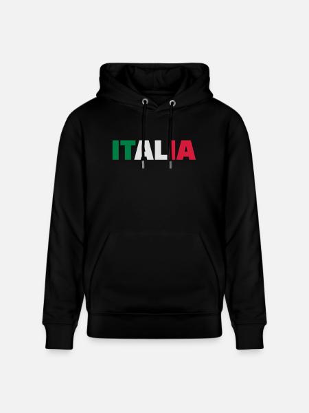 Italia - Stanley/Stella CRUISER Unisex Organic Hoodie - black