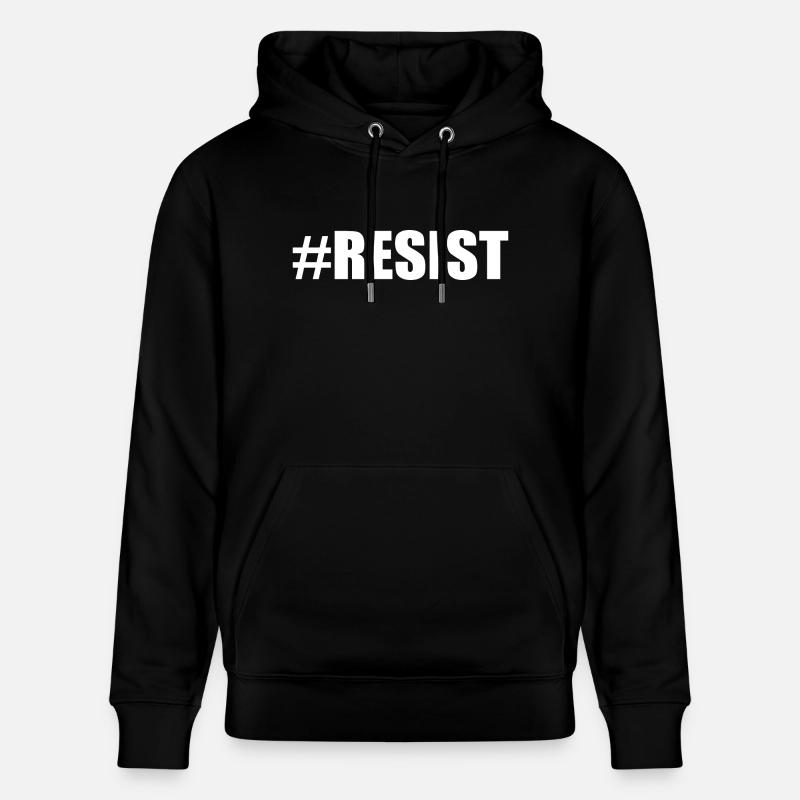 Resist - Stanley/Stella Unisex Bio-Hoodie CRUISER  - Schwarz