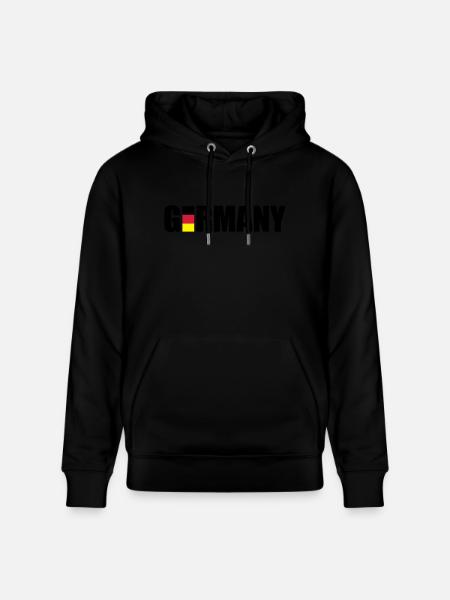 germany_f3 - Sweat à capuche bio CRUISER Stanley/Stella Unisexe - noir