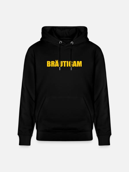 bräutigam - Stanley/Stella Unisex Bio-Hoodie CRUISER - Schwarz