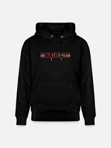 PORTUGAL - Stanley/Stella CRUISER Unisex Organic Hoodie - black
