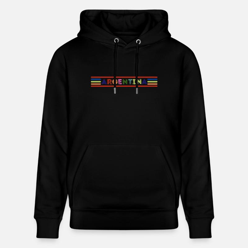 Argentina - Sweat à capuche bio CRUISER Stanley/Stella Unisexe - noir