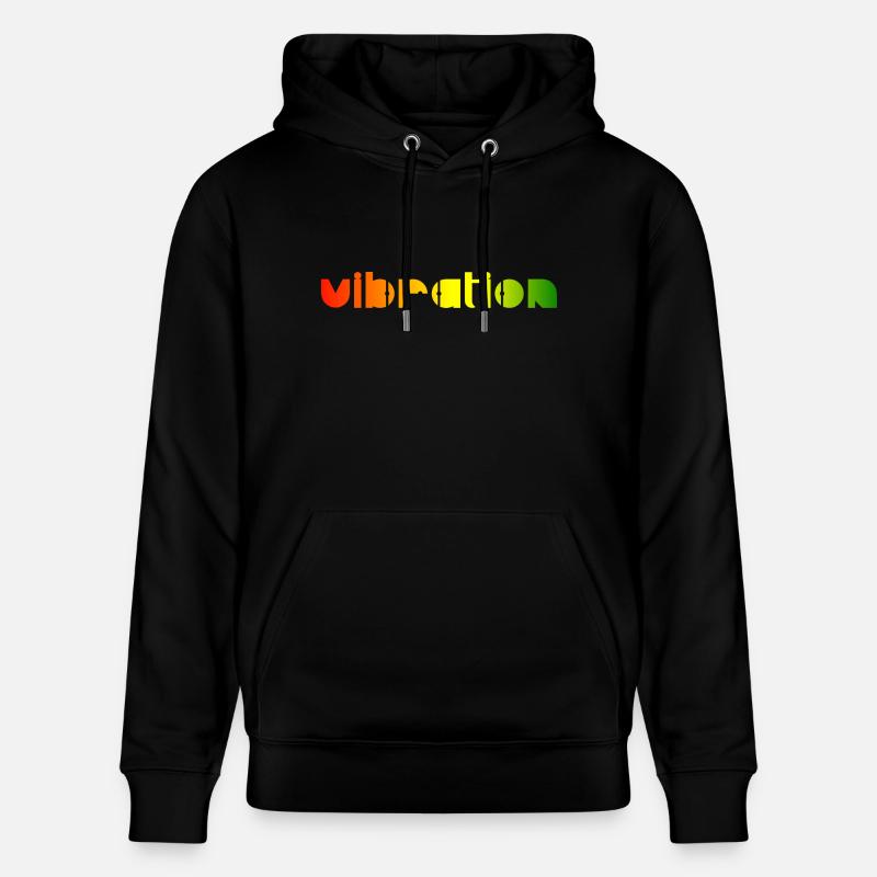 Vibration - Reggae - Sweat à capuche bio CRUISER Stanley/Stella Unisexe - noir