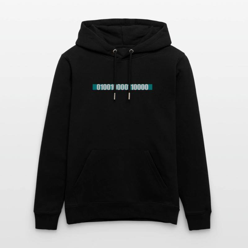 Langage de programme de code binaire Sweat à capuche bio CRUISER Stanley/Stella Unisexe