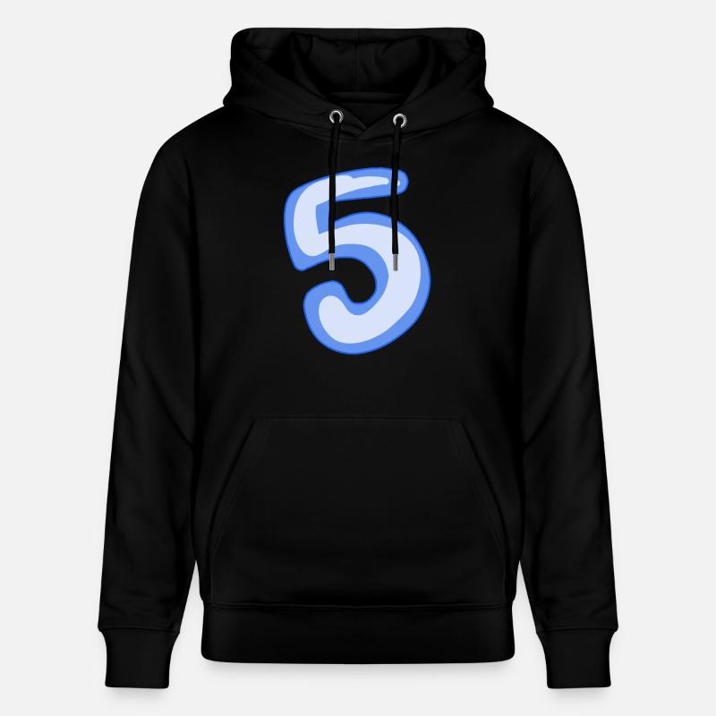 5 Bleu - Sweat à capuche bio CRUISER Stanley/Stella Unisexe - noir