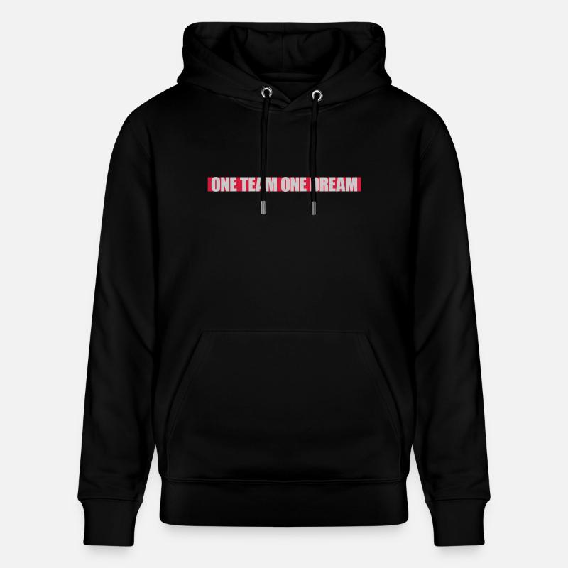 Mannschaft One Équipe - Sweat à capuche bio CRUISER Stanley/Stella Unisexe - noir