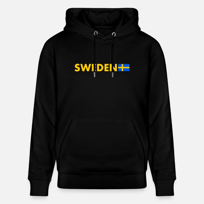 Suède - Sweat à capuche bio CRUISER Stanley/Stella Unisexe - noir