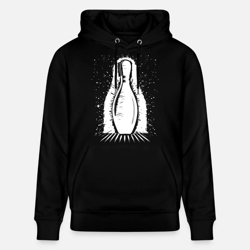 Quille de bowling - Sweat à capuche bio CRUISER Stanley/Stella Unisexe - noir