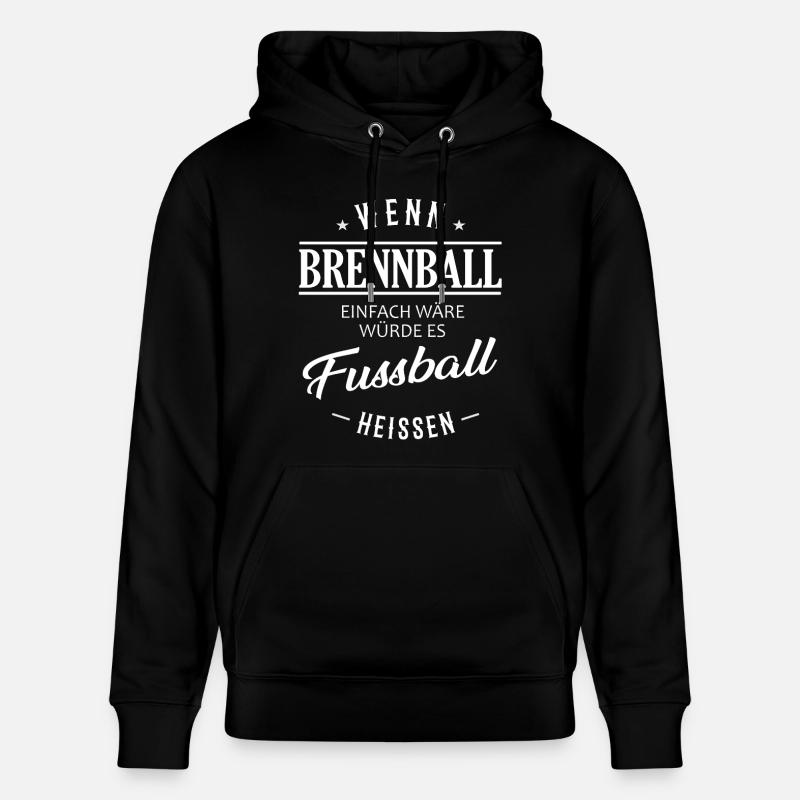 Si le Brennball était facile - Sweat à capuche bio CRUISER Stanley/Stella Unisexe - noir