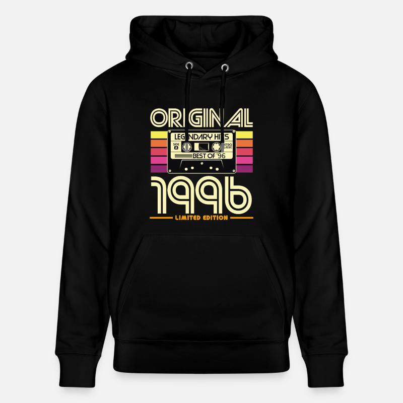 Original 1996 Édition Limitée - Sweat à capuche bio CRUISER Stanley/Stella Unisexe - noir