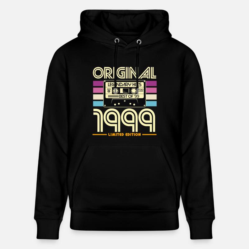 Original 1999 Edition Limitée - Sweat à capuche bio CRUISER Stanley/Stella Unisexe - noir
