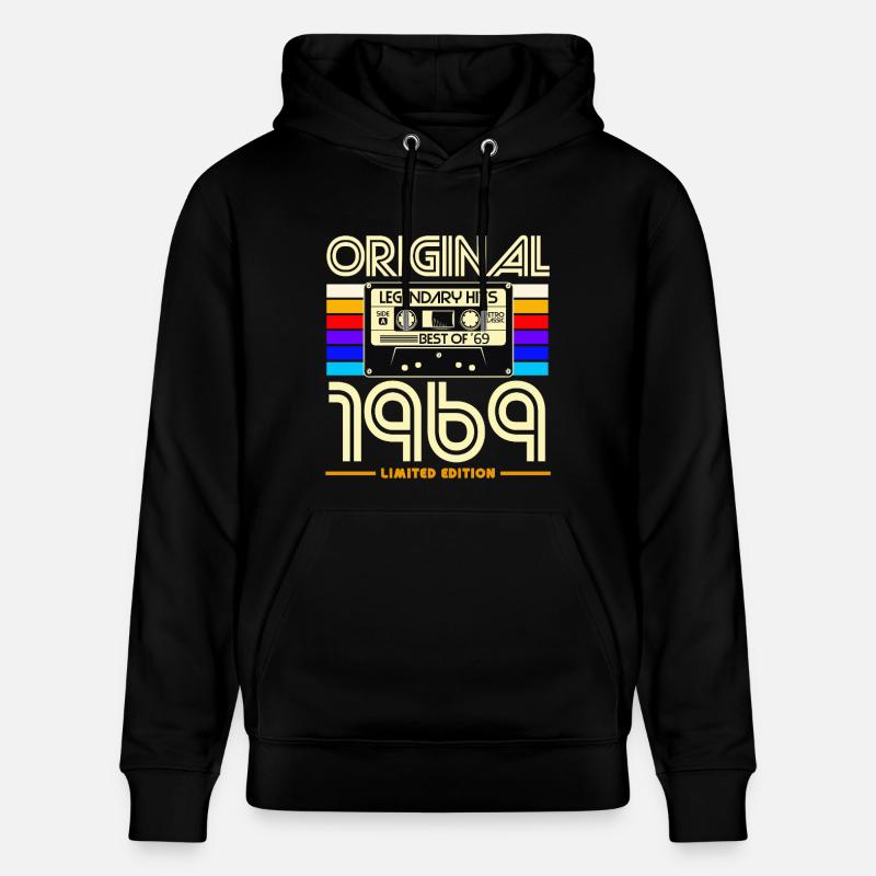 Original 1969 Édition Limitée - Sweat à capuche bio CRUISER Stanley/Stella Unisexe - noir