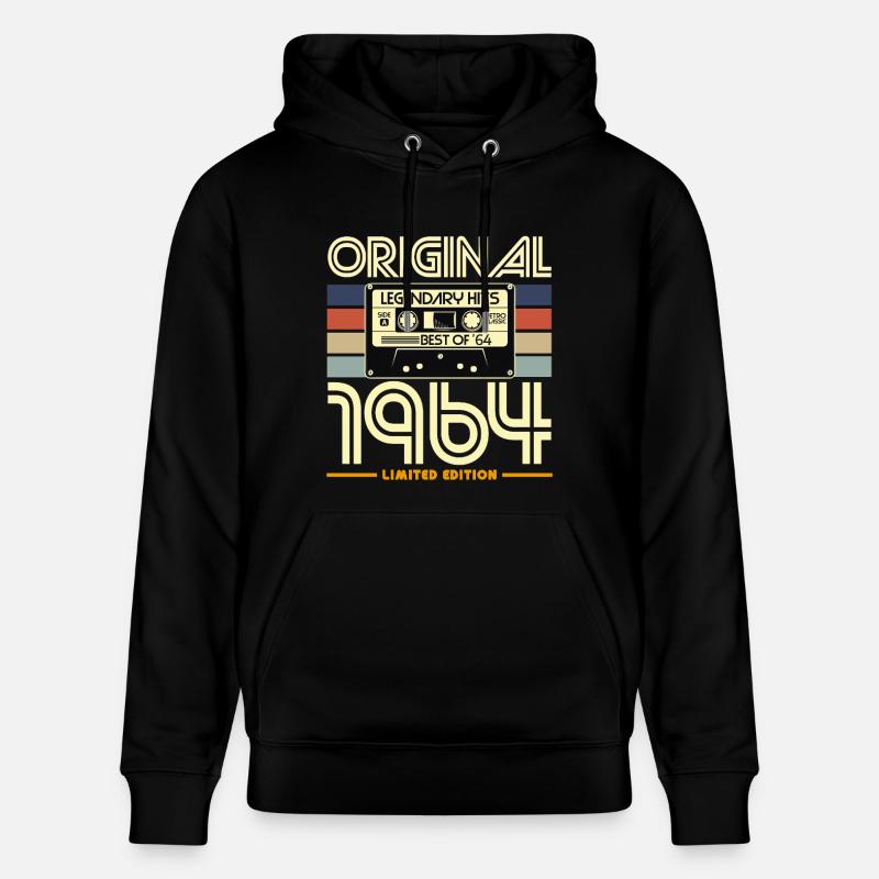 Original 1964 Limited Edition - Sweat à capuche bio CRUISER Stanley/Stella Unisexe - noir