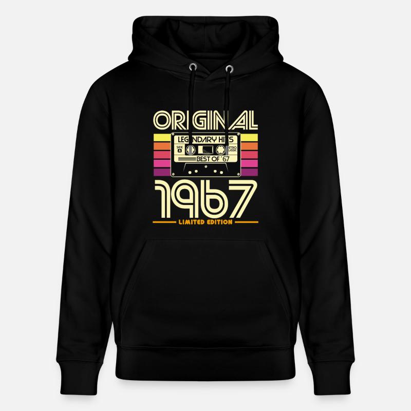 Original 1967 Limited Edition - Sweat à capuche bio CRUISER Stanley/Stella Unisexe - noir