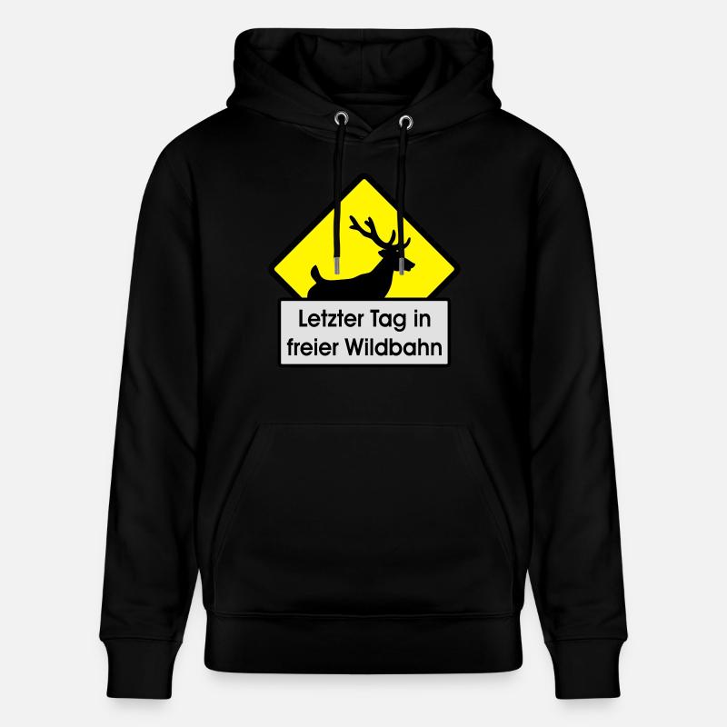 Junggeselle - Stanley/Stella Unisex Bio-Hoodie CRUISER - Schwarz