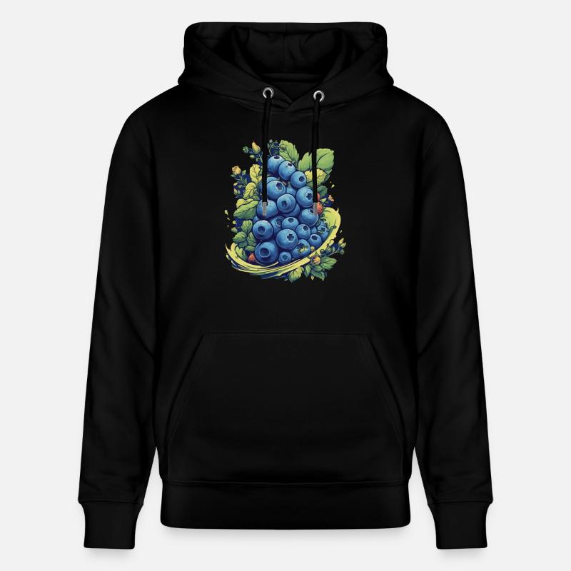Myrtille - Sweat à capuche bio CRUISER Stanley/Stella Unisexe - noir