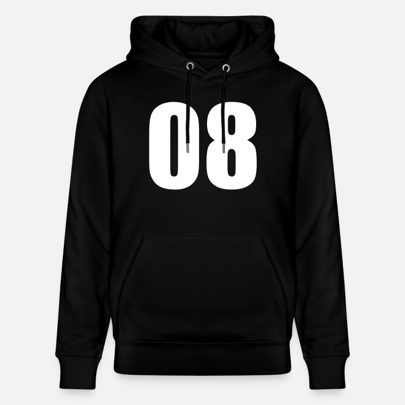 08 - Sweat à capuche bio CRUISER Stanley/Stella Unisexe - noir