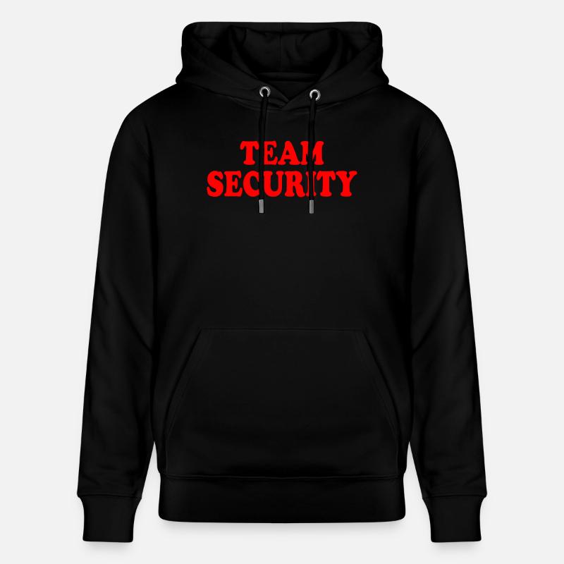 Team security - Sweat à capuche bio CRUISER Stanley/Stella Unisexe - noir