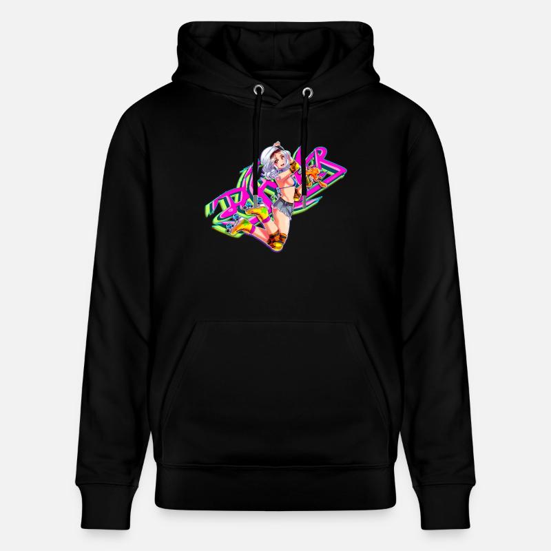 Roller skating - Sweat à capuche bio CRUISER Stanley/Stella Unisexe - noir