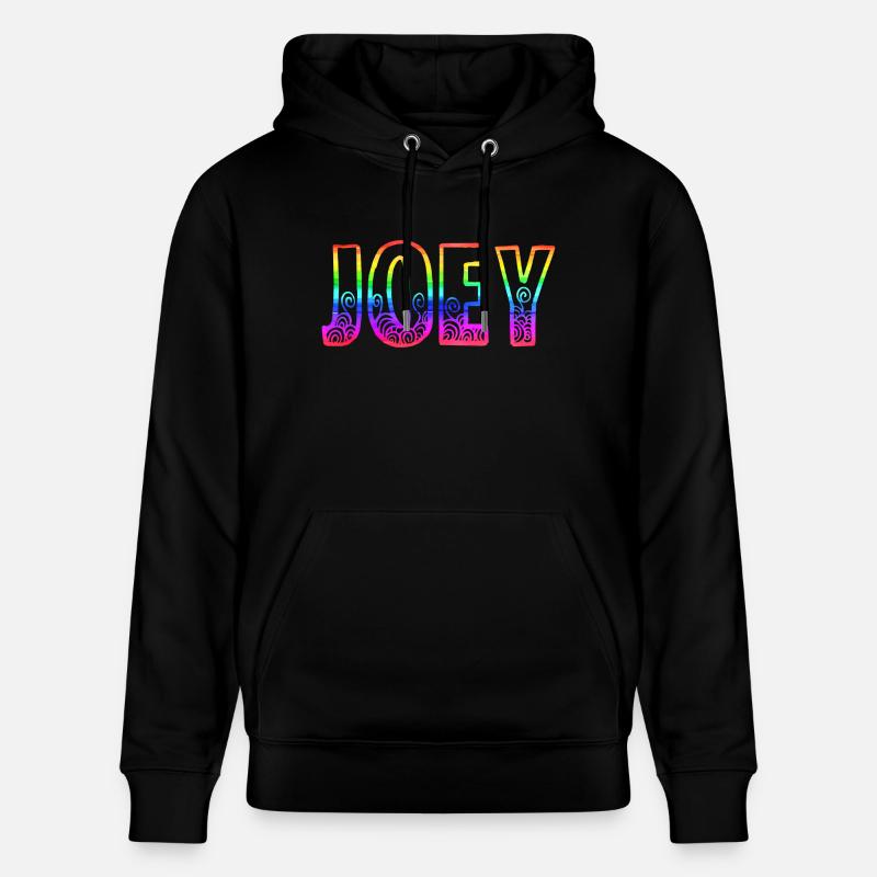joey rs regenbogen - Stanley/Stella Unisex Bio-Hoodie CRUISER  - Schwarz
