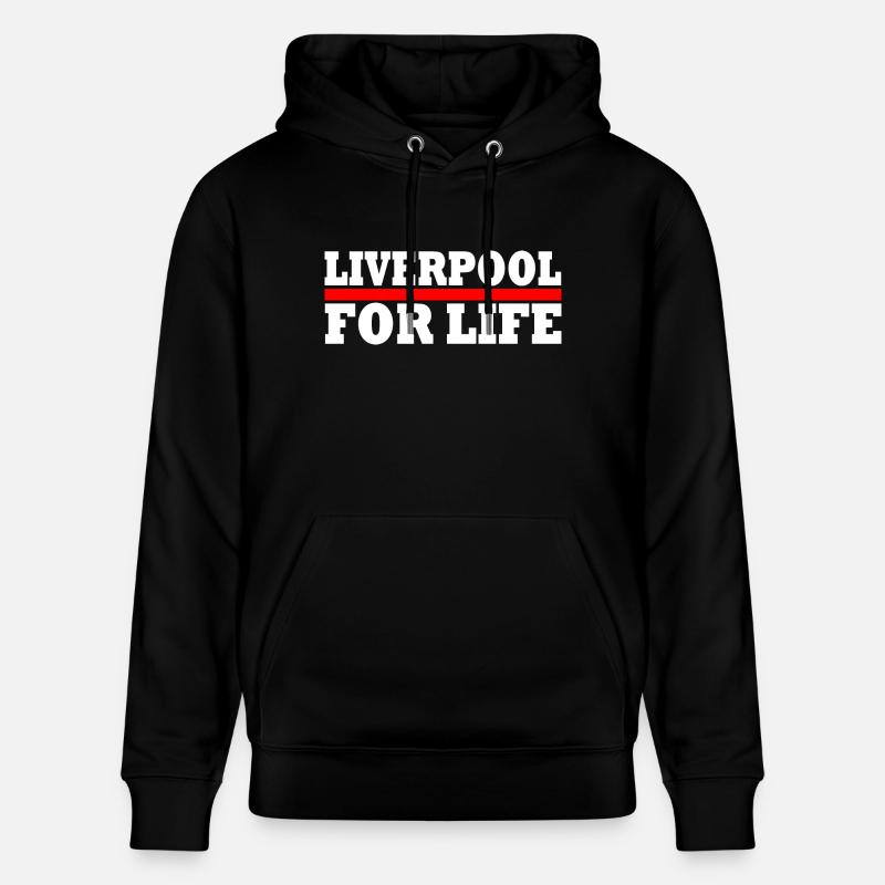 LIVERPOOL - Stanley/Stella Unisex Bio-Hoodie CRUISER  - Schwarz