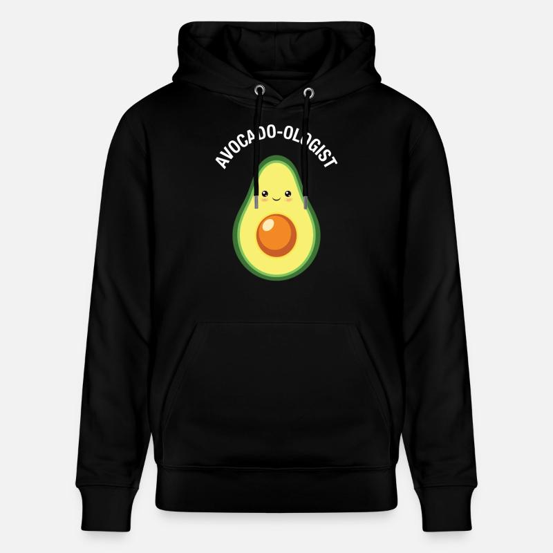Avocado-Ologist - Cute Avocado Design - Sweat à capuche bio CRUISER Stanley/Stella Unisexe - noir