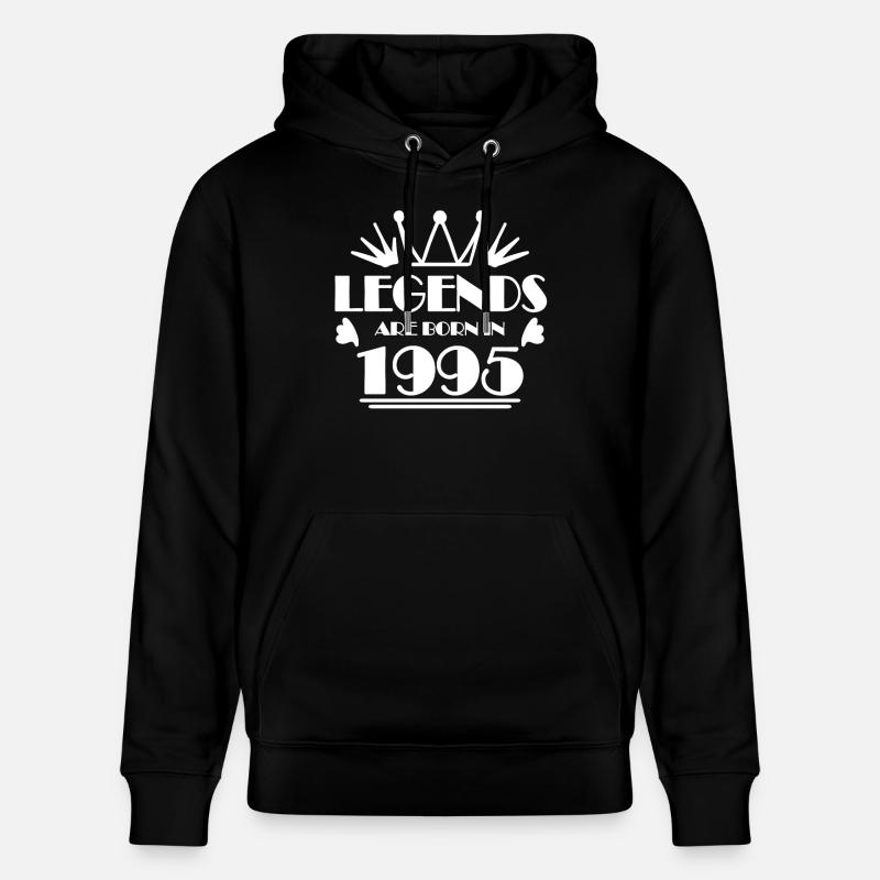 1995 - Né en 1995 - Sweat à capuche bio CRUISER Stanley/Stella Unisexe - noir