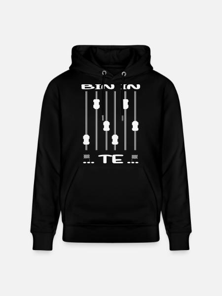 Rentner - Stanley/Stella Unisex Bio-Hoodie CRUISER - Schwarz