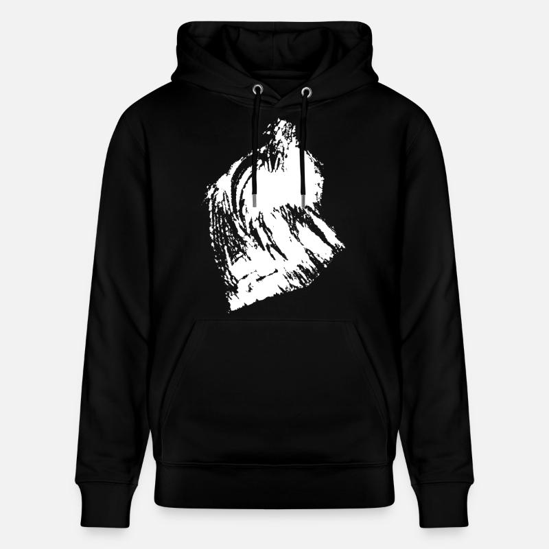 Mural Mountains - Stanley/Stella Unisex Bio-Hoodie CRUISER - Schwarz