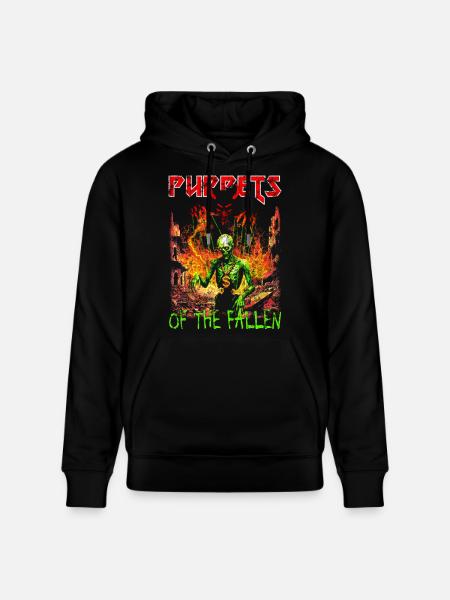pupets_of_the_fallen - Stanley/Stella CRUISER Unisex Organic Hoodie - black
