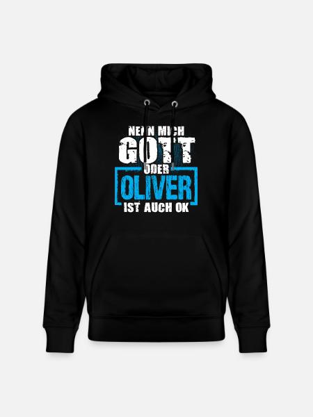 OLIVER - ok - Stanley/Stella Unisex Bio-Hoodie CRUISER  - Schwarz