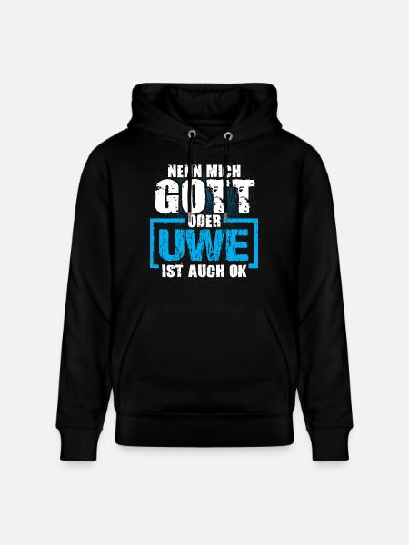 UWE - ok - Stanley/Stella Unisex Bio-Hoodie CRUISER - Schwarz