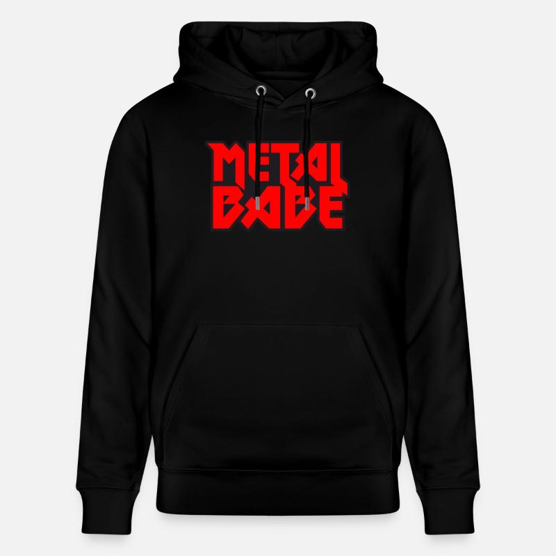 Metal Babe - Heavy Metal - Sweat à capuche bio CRUISER Stanley/Stella Unisexe - noir