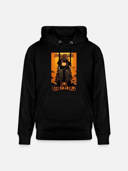 Immersion Expectations: Anime Girl - Stanley/Stella CRUISER Unisex Organic Hoodie - black
